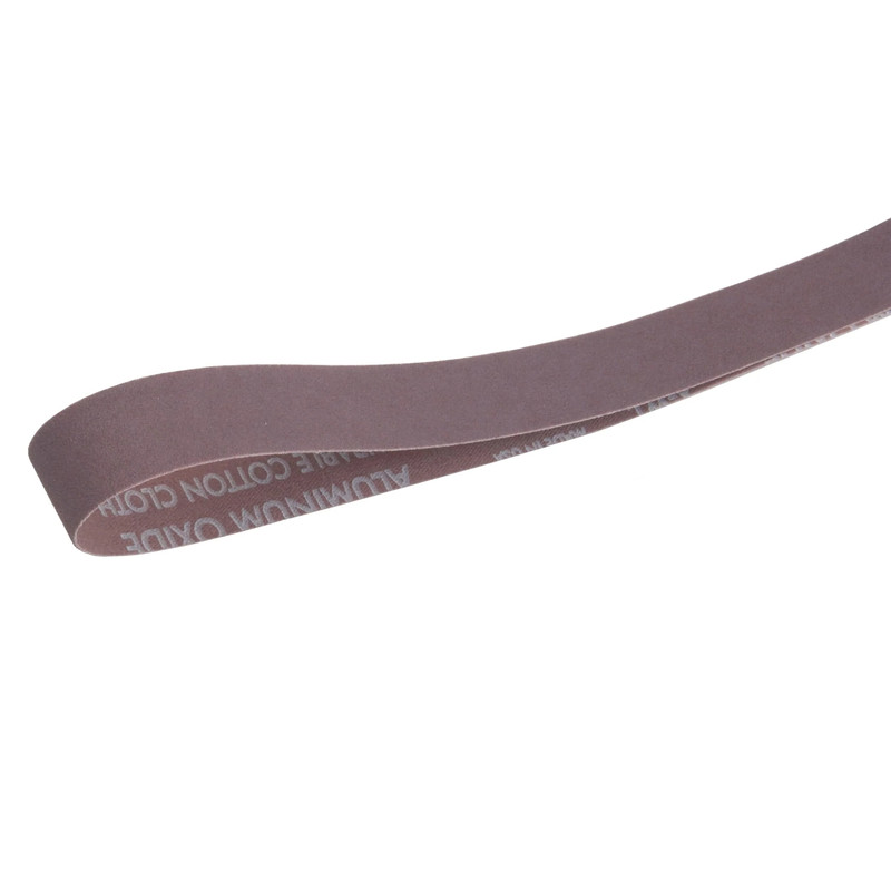 Aluminum Oxide Sanding Belt - Size:1" x 42" - Grit:100 Grit - Pieces:1-Piece